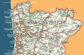 Mapa do sitecomo funciona o site. Mapa De Portugal Geografia E Turismo Das Regioes Espirito Viajante