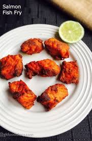 Salmon Fish Fry Recipe Crispy Fish Fry Made With Salmon Fish In Indian Style And It Is Perfect For Babies Small Kids Fried Fish Recipes Fried Fish Recipes