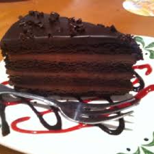 Triple Chocolate Strata Cake From Olive Garden Chocolate Dessert Recipes Chocolate Desserts Fudge Dessert