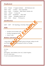 These modern cv templates for word, pages, and indesign are the perfect starting point for creating your new and. Cv Examples Example Of A Good Cv Biggest Mistakes To Good Cv Cv Template Student Cv Template