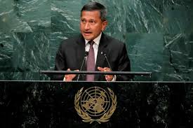 We are all acutely aware of the storm clouds of the trade war; Small States Need Rules Based Orders Like The Un Singapore S Foreign Minister Vivian Balakrishnan Tells World Leaders United States News Top Stories The Straits Times