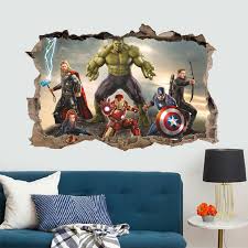 Give to your rooms a gorgeous decoration with our wall sticker set! Stickers Marvel The Avengers Captain America 3d Wall Sticker Decal Uk Decor Decals Stickers Vinyl Art