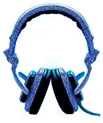 Wake Up In The Morning Feeling Like P Diddy Got My Glasses On Swarovski Crystals Photo Swarovski Dj Headphones Blue Dj Headphones Rock Style Fashion