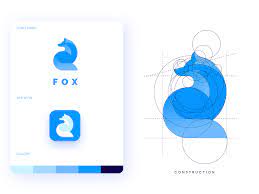 Fox Logo Based On Golden Ratio Golden Ratio Logo Golden Ratio Logo Design Branding Design Logo