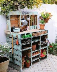Over 60 Of The Best Diy Pallet Ideas Upcycle Garden Pallet Potting Bench Pallets Garden