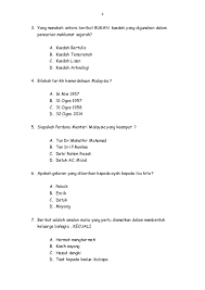 Soalan akhir tahun sejarah tahun 4. Soalan Sejarah Akhir Tahun 4 Skka