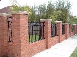 Google Image Result For Http Www Oborud Com Ua Wp Content Uploads 2011 04 Balustrades And Fence Panels 1 004 Jp Brick Fence Backyard Fences Fence Landscaping