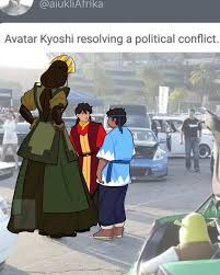 9 039 Likes 29 Comments Bunny Meltdown Bunnymoon Meltdown On Instagram Got Bored And Did This Meme Cre In 2020 Avatar Kyoshi Avatar The Last Airbender Avatar