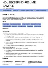 Application for position of hotel management professional. Housekeeping Cover Letter Sample Writing Tips Resume Genius