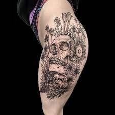 Day of the dead wolf tattoo. Dustin Cameron Dire Wolf Tattoo Company