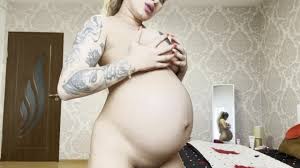 Pregnant sexy big boobs girl teasing alone naked he catch her Porn Video -  Rexxx