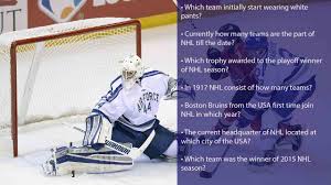 Whether you have a science buff or a harry potter fanatic, look no further than this list of trivia questions and answers for kids of all ages that will be fun for little minds to ponder. 60 Best Nhl Trivia Questions With Answers Playoffs Season Stanley Cup