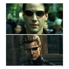 Wesker vs neo (no matrix) but neo keeps his speed and fighting learning who  wins?