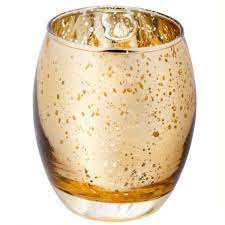 Relevance lowest price highest price most popular most favorites newest. Large Hurricane Mercury Glass Gold Speckle Votive Holder 9 Cm Purple Mill