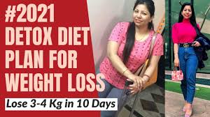 The 3 days detox diet helps you to not only lose weight, but also detoxify the body and decrease fluid retention. Detox Diet Plan For Weight Loss How To Lose Weight Fast 4 Kgs In 10 Days Fat To Fab Suman Pahuja Youtube