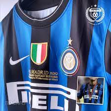 18 scudetto 7 coppa italia 5. Jersey Inter De Milan 2010