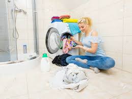 It's also more energy efficient. Woman In Bathroom Sorting Different Colored Clothes Laundry For Washing In Machine Using Detergent Pods Gel Capsules Household Duties Chemicals Objects Stock Photo Picture And Royalty Free Image Image 128073638