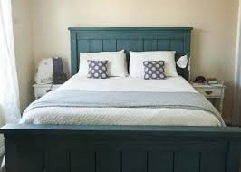 Farmhouse Bed California King Size Diy Farmhouse Bed Farmhouse Bedding Bed Frame Plans