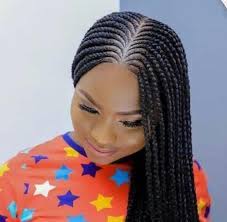 Nigerian African Braids Ready To Wear Wigs Ghana Weave Long Hair Wig Braids Centre Parted Hair Styles African Hair Braiding Styles Braids Hairstyles Pictures