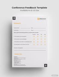 Conference Feedback Form Template Word Doc Psd Indesign Apple Mac Pages Illustrator Publisher Word Doc Indesign Templates