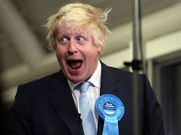 Image result for boris johnson with floppy hair