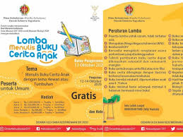 Check spelling or type a new query. Lomba Menulis Buku Cerita Anak Dinas Kebudayaan Diy Panen Kecaman Hadiahnya Tak Manusiawi Indozone Id