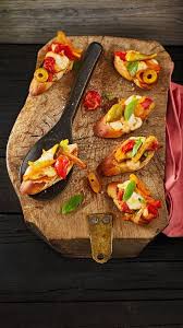 Gemuse Mozzarella Crostini Von Sonnenblume21 Chefkoch Rezept Rezepte Fingerfood Kochrezepte