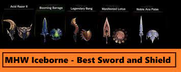 Mhw Iceborne Weapons Guide Best Sword And Shield Iceborne Best Sns 2020 Ethugamer