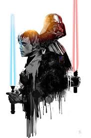 Luke Skywalker Darth Vader Star Wars Starwars Starwarsart Starwarsfanart Lukeskywalker Darthv Star Wars Artwork Star Wars Wallpaper Star Wars Images