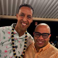 Grateful i got to spend a few minutes with my good friend @tim.overton.524  ! Thank you for the luau invite. The food and performances were wonderful.