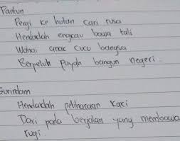 Check spelling or type a new query. Tentukanlah 1 Pola Pengembangan2 Struktur Puisi Rakyat Brainly Co Id