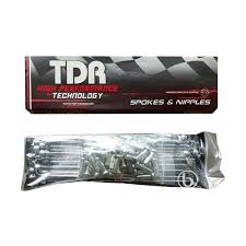 Pilih velq jari2 merk tkjapan warna silver ukuran ban standar ajah biar trlihat. Jual Tdr Spokes With Nipples Set Jari Jari Motor For Yamaha Vixion Old 150 Chrome 9x164 154 36 Hole Depan Belakang Online Februari 2021 Blibli