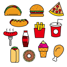 Conjunto De Fast Food Cartoon Almoco Clip Art Clipart De Almoco Pizza Hamburguer Imagem Png E Vetor Para Download Gratuito Food Cartoon Food Clips Food Clipart