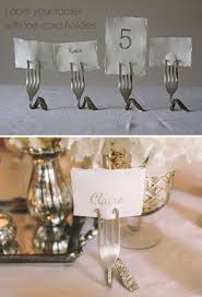 Silver Fork Card Holders Wedding Table Number Holders Name Card Holders With Images Place Card Holders Wedding Wedding Table Number Holders
