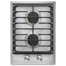 The new gas cooktops with flameselect® offer nine precisely adjustable power levels for reliable, repeatable flame regulation and perfect cooking results. Custom 15 2 Burner Gas Cooktop Jennair