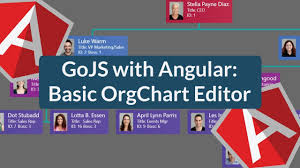 Gojs With Angular Basic Orgchart Editor Example