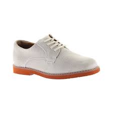 Boys Florsheim Kearny Jr Size 4 M White Suede