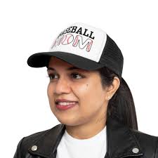 Baseball Mom Trucker Hat