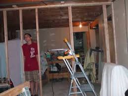 You will go up a short set of stairs to another level; Sweat Equity Bi Level Basement Remodel Youtube