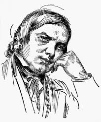 Robert Schumann /N(1810-1856). German Composer. Pen And Ink Drawing. Poster  Print by Granger Collection