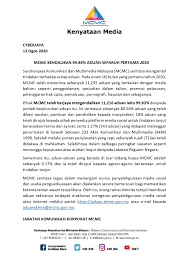 Suruhanjaya komunikasi dan multimedia malaysia (skmm) (bahasa inggeris: Suruhanjaya Komunikasi Dan Multimedia Malaysia Kenyataan Media Mcmc Kendalikan 99 83 Aduan Separuh Pertama 2020 Mcmc Skmm Facebook