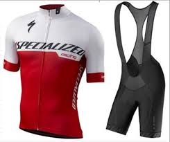2019 Specialized Racing Short Sleeve Red And White Cycling