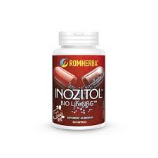 Pret valabil doar pentru comanda online. Inozitol Bio Lifenrg 60 Capsule Romherba Farmacia Tei Online