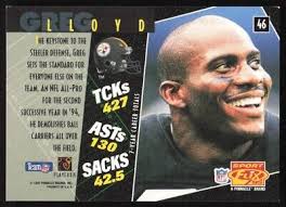 1995 Sport Flix Greg Lloyd #46 Pittsburgh Steelers