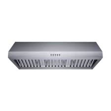 Wall mounted range hood is constructed of durable stainless steel. Winflo 36 Ducted Stainless Steel Under Cabinet Range Hood Hd Supply