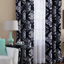 The classic combination makes the curtain look modern and funky. Accents Black And White Patterned Curtains Poshmark