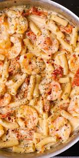 Creamy Mozzarella Shrimp Pasta Pasta Shrimp Seafood Creamy Italian Pasta Recipes Recipes Cooking Recipes