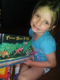 There's a book with a flamingo