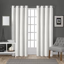 They come lined with a weighted hem and 3 pole pocket with a hook belt and back tabs for ease of cinema red heritage plush velvet curtain. Amazon Com Exclusive Home Curtains Eh8195 01 2 96g Velvet Heavyweight Grommet Top Curtain Panel Pair 54x96 Winter White 2 Count Home Kitchen