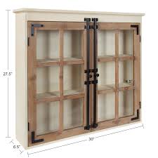 Our great selection of wall hangings enjoy our rustic wall decor for your cabin or log home. Rustic Brown Kate And Laurel Hutchins Farmhouse Wood Wall Cabinet With Window Pane Glass Door And 2 Storage Drawers Home Kitchen Accent Furniture Rbafamilylaw Com